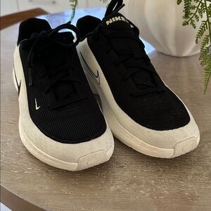 Nike Uplift SC Black and White Running Shoe-Men’s